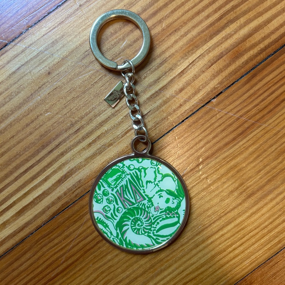 Lilly Pulitzer Kappa Delta Key Chain